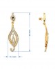 Cass Long Diamond Earrings Cass Long Diamond Earrings