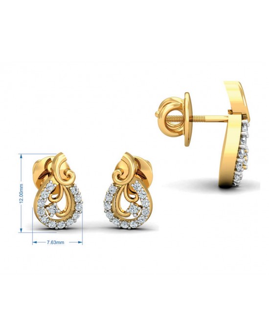 Lani Diamond Earrings Lani Diamond Earrings