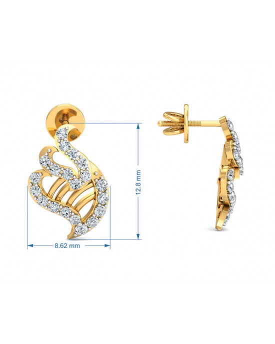 Talia Diamond Earrings Talia Diamond Earrings