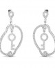 Key To My Heart Long Earrings Key To My Heart Long Earrings