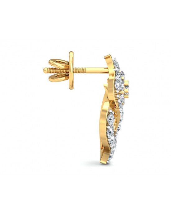 Sophia Diamond Gold Earrings Sophia Diamond Gold Earrings