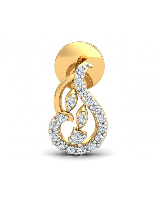 Gail Round Brilliant Diamond Earrings Gail Round Brilliant Diamond Earrings