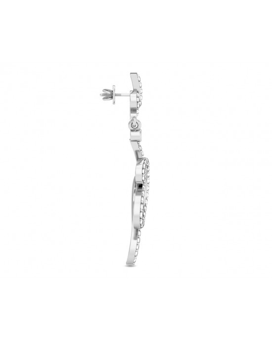 Fatina Long Diamond Danglers Fatina Long Diamond Danglers