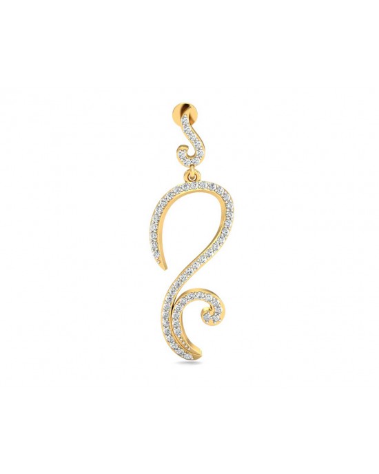Farrah Long Diamond Earrings Farrah Long Diamond Earrings
