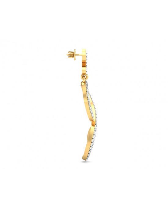 Farrah Long Diamond Earrings Farrah Long Diamond Earrings