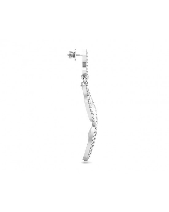 Farrah Long Diamond Earrings Farrah Long Diamond Earrings