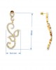 Flor Long diamond Earrings Flor Long diamond Earrings