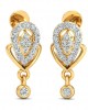 Penne Diamond Earrings in Gold Penne Diamond Earrings in Gold