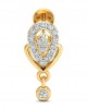 Penne Diamond Earrings in Gold Penne Diamond Earrings in Gold
