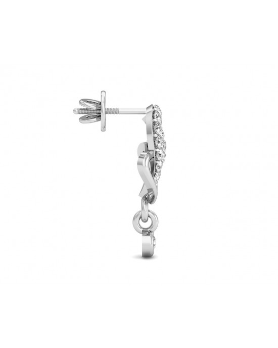 Penne Diamond Earrings in Gold Penne Diamond Earrings in Gold