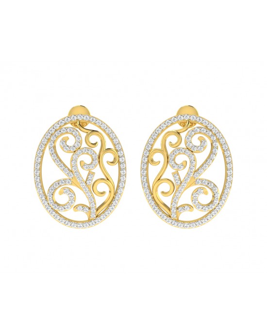 Celeste Diamond Earrings Celeste Diamond Earrings