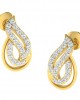 Caylin Diamond Earrings In Gold Caylin Diamond Earrings In Gold