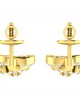Leba Diamond Earrings In Gold Leba Diamond Earrings In Gold