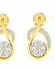 Leba Diamond Earrings In Gold Leba Diamond Earrings In Gold