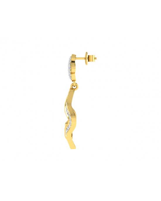 Ilsa Diamond Earrings in Gold Ilsa Diamond Earrings in Gold