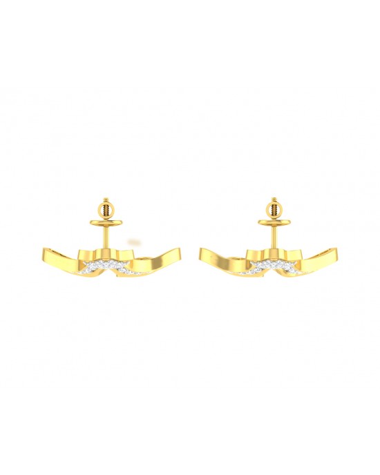 Ilsa Diamond Earrings in Gold Ilsa Diamond Earrings in Gold