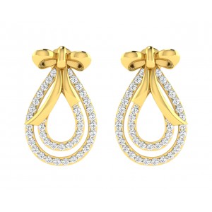 Iriana Diamond Earrings in Gold