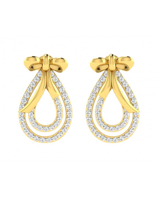 Iriana Diamond Earrings in Gold Iriana Diamond Earrings in Gold