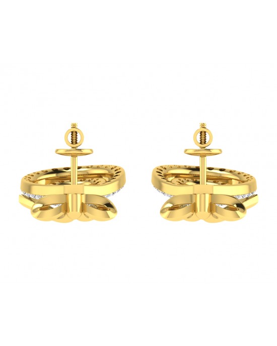 Iriana Diamond Earrings in Gold Iriana Diamond Earrings in Gold