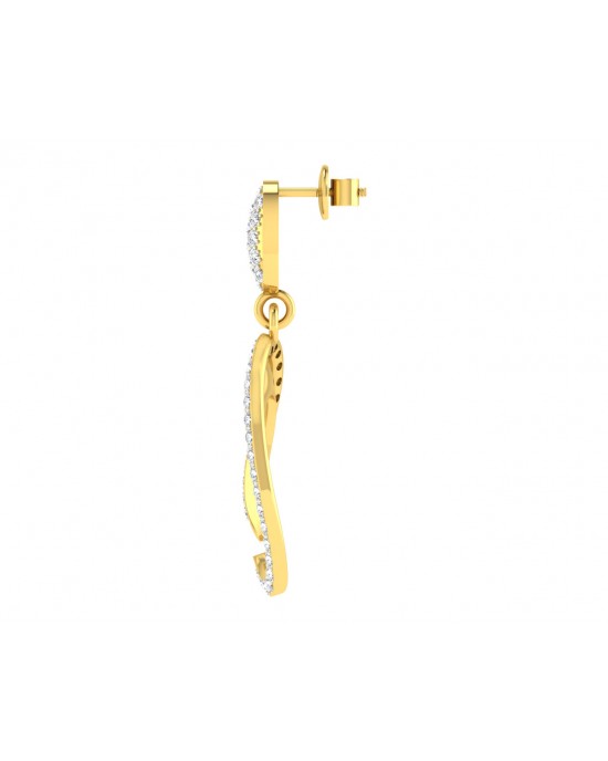Eeva Diamond Earrings in Gold Eeva Diamond Earrings in Gold