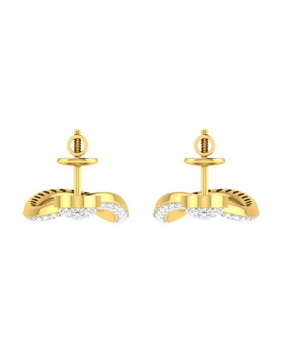 Eeva Diamond Earrings in Gold Eeva Diamond Earrings in Gold