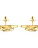 Emel Diamond Earrings in Gold