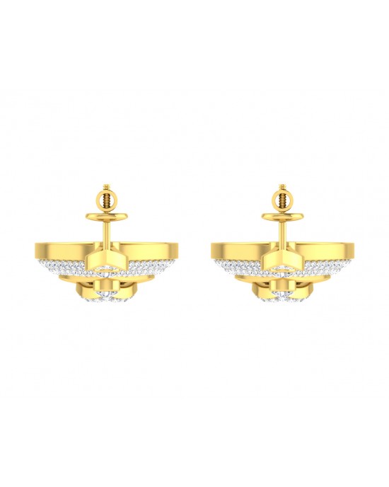 Nomi Diamond Earrings in Gold Nomi Diamond Earrings in Gold