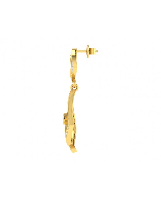 Faren Diamond Earrings in Gold Faren Diamond Earrings in Gold