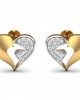 Pana Diamond Heart Earrings Pana Diamond Heart Earrings