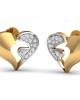 Pana Diamond Heart Earrings Pana Diamond Heart Earrings