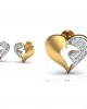 Pana Diamond Heart Earrings Pana Diamond Heart Earrings