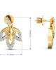 Gwen Diamond Gold Earrings Gwen Diamond Gold Earrings