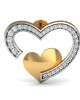 Fiona Diamond Heart Earrings Fiona Diamond Heart Earrings
