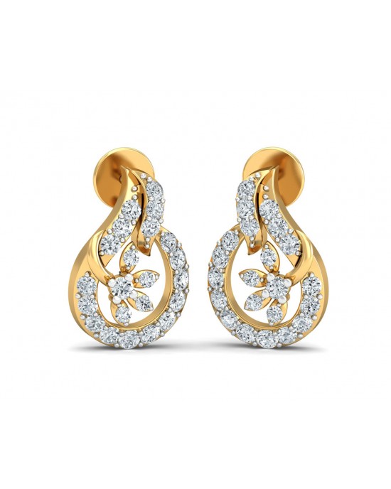 Gemma Diamond Eartops in Gold Gemma Diamond Eartops in Gold