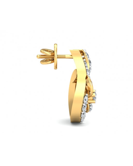 Gemma Diamond Eartops in Gold Gemma Diamond Eartops in Gold