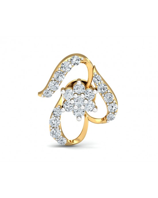 Vera Diamond Earrings in Gold Vera Diamond Earrings in Gold