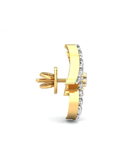 Vera Diamond Earrings in Gold Vera Diamond Earrings in Gold