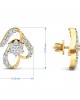 Vera Diamond Earrings in Gold Vera Diamond Earrings in Gold