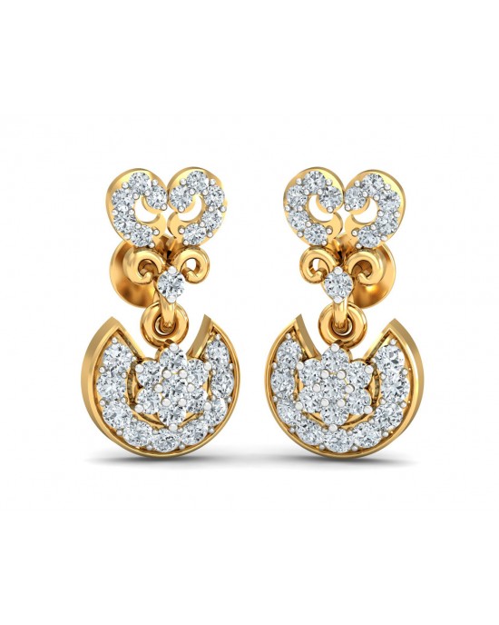 HIen Diamond Earrings in Gold HIen Diamond Earrings in Gold