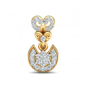 HIen Diamond Earrings in Gold