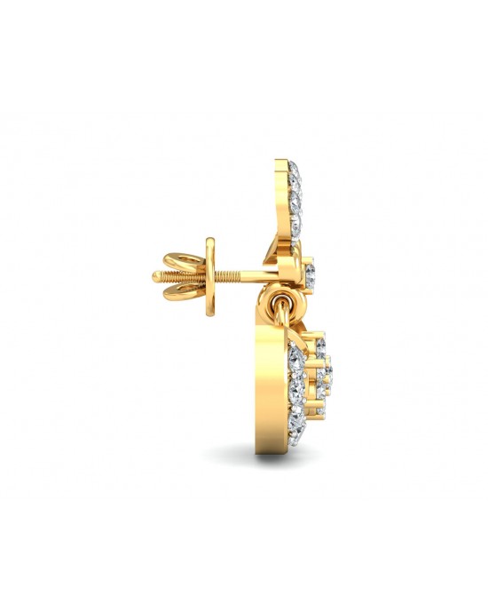 HIen Diamond Earrings in Gold HIen Diamond Earrings in Gold
