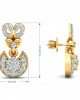 HIen Diamond Earrings in Gold HIen Diamond Earrings in Gold