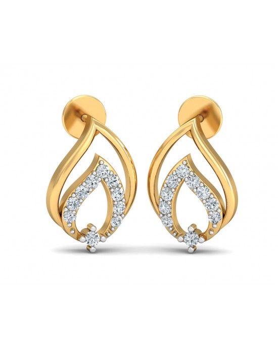 Gila Diamond Earrings in Gold Gila Diamond Earrings in Gold