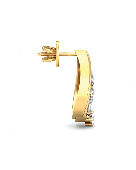 Gila Diamond Earrings in Gold Gila Diamond Earrings in Gold