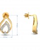Gila Diamond Earrings in Gold Gila Diamond Earrings in Gold
