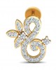 Fen Diamond Earrings In Gold Fen Diamond Earrings In Gold