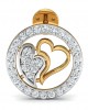 Samra Diamond Heart Earrings in Gold Samra Diamond Heart Earrings in Gold