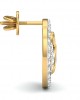 Samra Diamond Heart Earrings in Gold Samra Diamond Heart Earrings in Gold