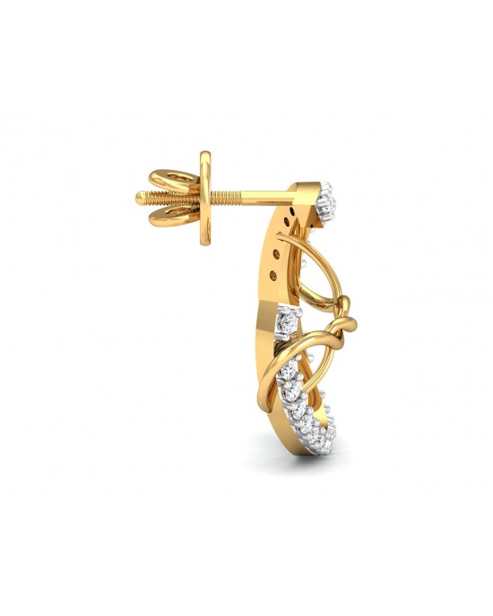 Tanya Gold Diamond Earrings Tanya Gold Diamond Earrings
