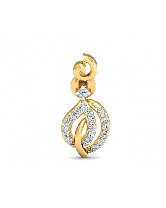 Tisha Diamond Earrings in Gold Tisha Diamond Earrings in Gold